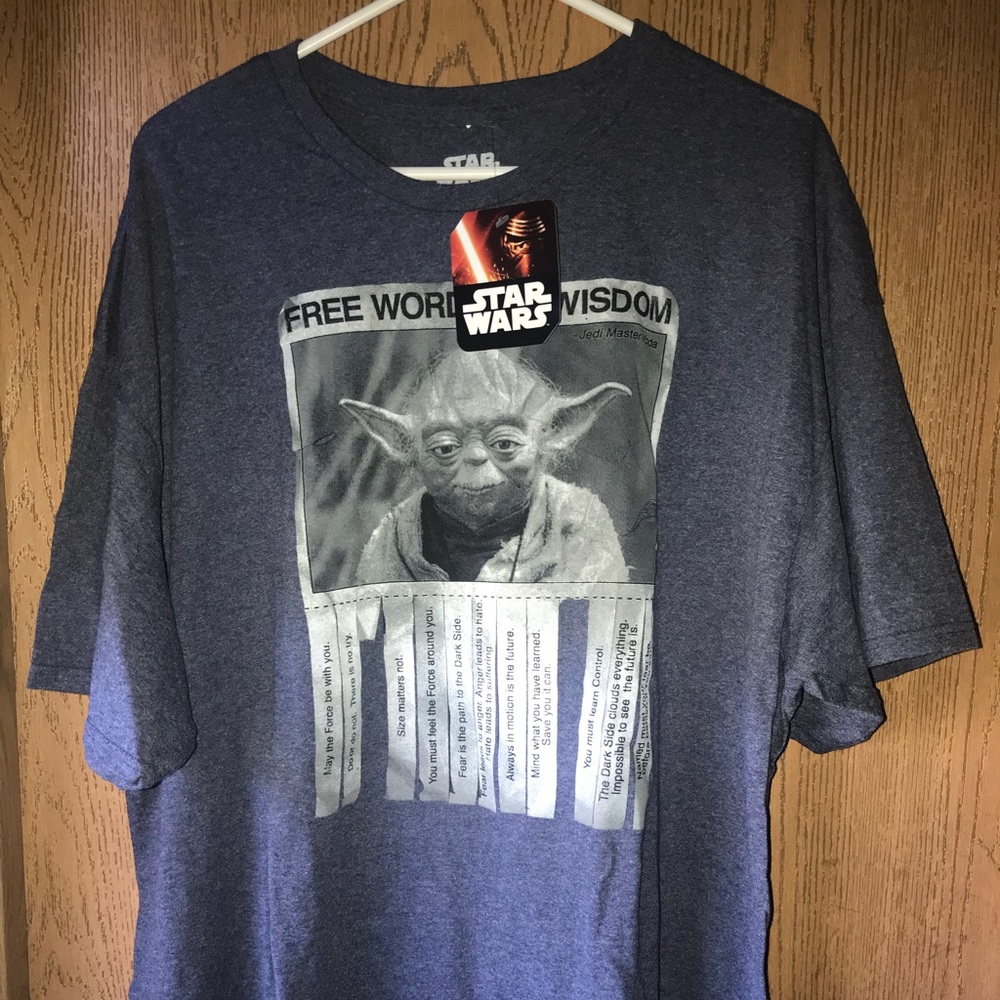 Star Wars Yoda words of wisdom shirt